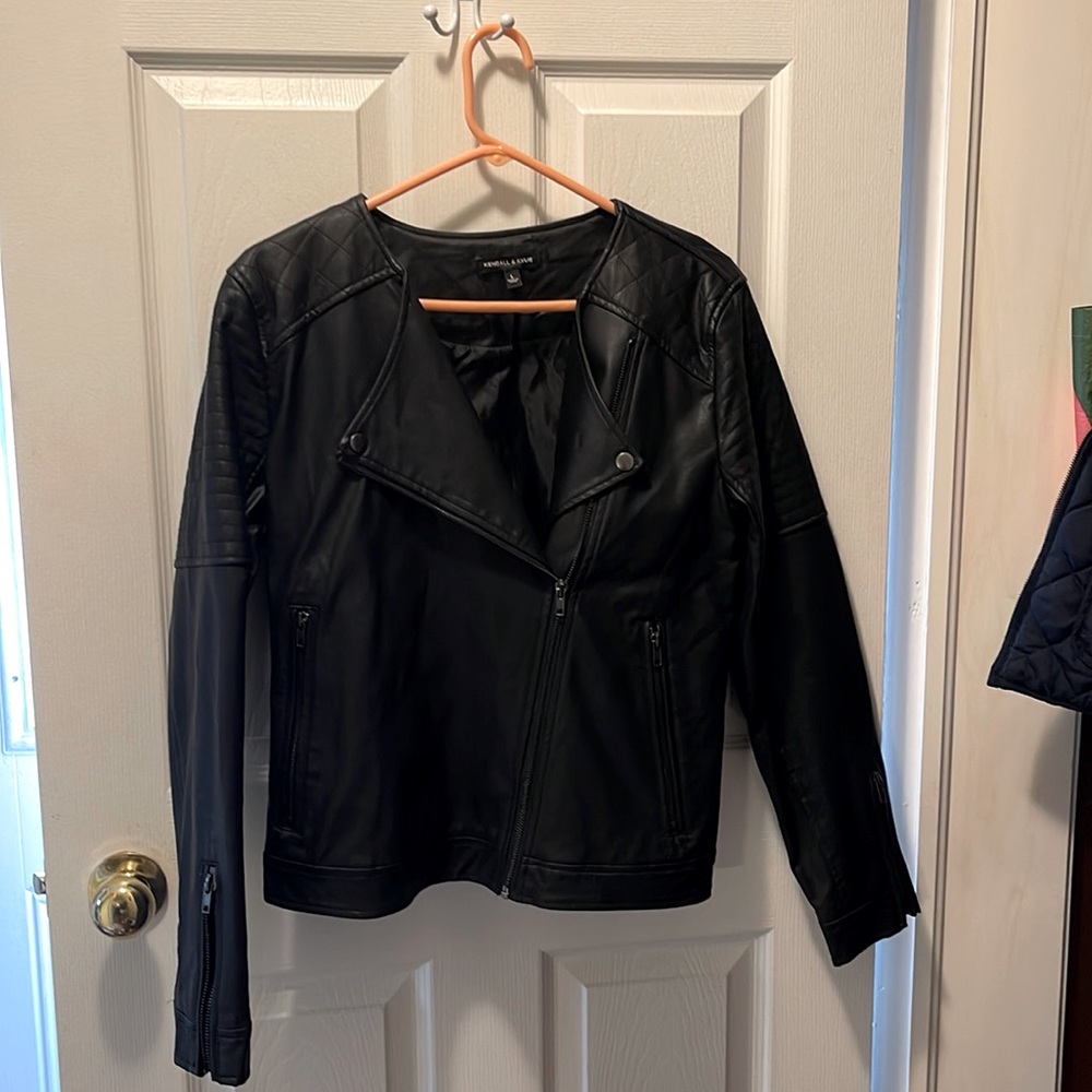 L Kylie & Kendall faux leather jacket